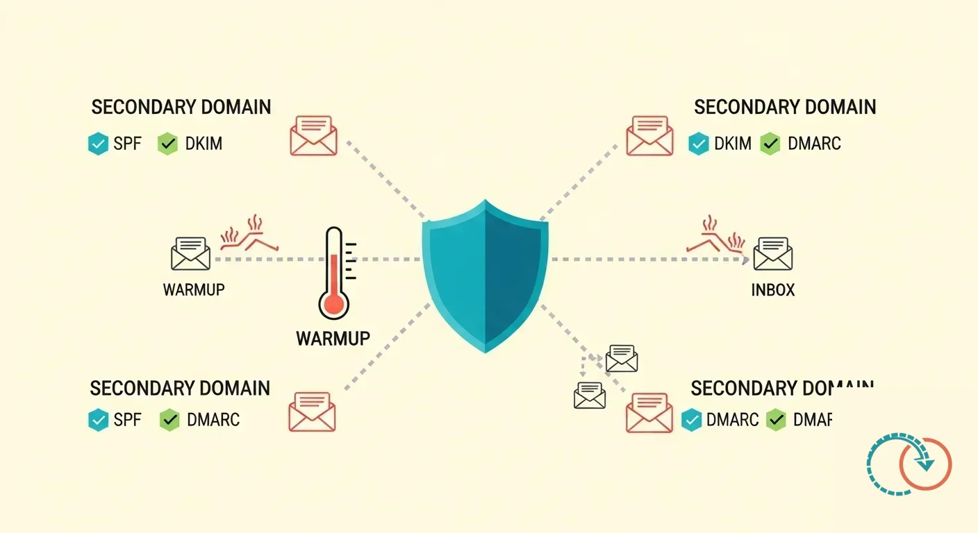 Secondary Domain Setup for Cold Email Outreach